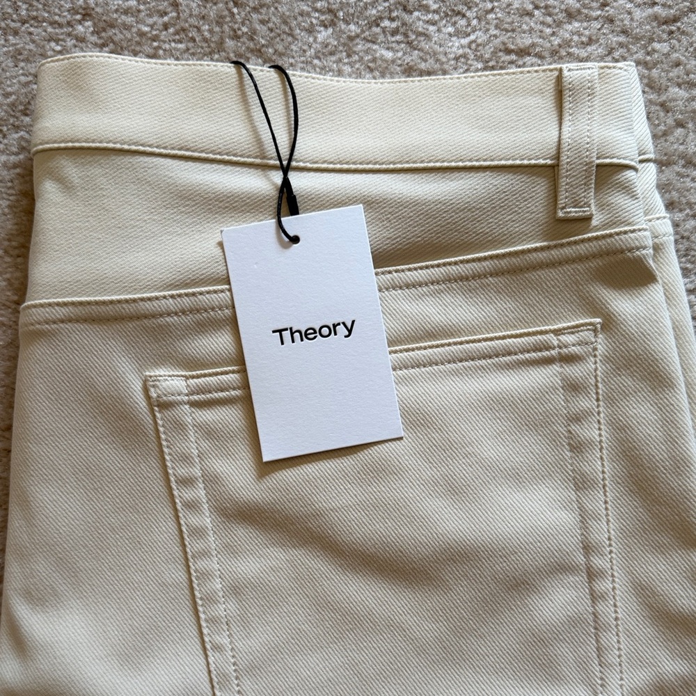 Theory Cream Raffi neoteric twill - Picture 2 of 11